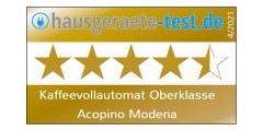 Acopino Acopino Kaffeevollautomat Acopino Modena One Touch, One Touch Kaffeevollautomat mit geburstetem Edelstahlgehause  Полностью автоматическая кофемашина Acopino Acopino Modena One Touch, Полностью автоматическая кофемашина One Touch с корпусом из мат