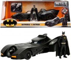 Jada Batman 1989 Batmobile 1:24 Бэтмен 1989 Бэтмобиль 1:24