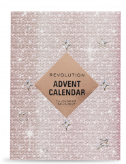 Makeup Revolution Advent Calendar 2024, Адвент-календарь 2024, 24 бьюти сюрприза
