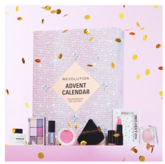 Makeup Revolution Advent Calendar 2024, Адвент-календарь 2024, 24 бьюти сюрприза