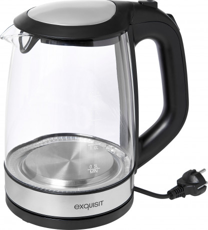 exquisit exquisit Wasserkocher WK 3501 swg, 2 l, 2200 W  изысканный чайник WK 3501 swg, 2 л, 2200 Вт