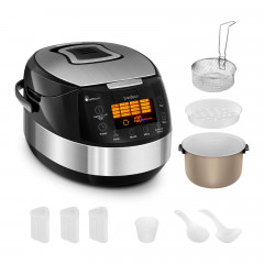 Bredeco Bredeco Multikocher Multikocher Kochtopf Dampfkocher Schnellkocher 5 L 16 Programme, 860 W  Мультиварка Bredeco Мультиварка Кастрюля Пароварка Скороварка 5 л 16 программ, 860 Вт