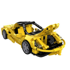 Open Bricks OPEN BRICKS Sportauto gelb OPEN BRICKS спортивный автомобиль желтый