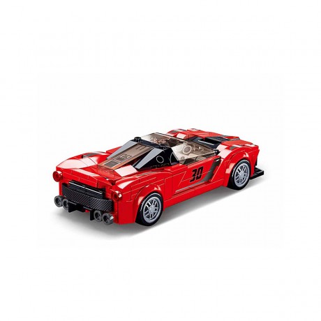 Sluban Klemmbausteine Italienischer Sportwagen (262 Teile) Итальянский спортивный автомобиль (262 детали)