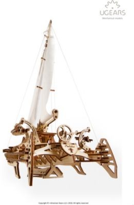 UGEARS Modellbausatz TRIMARAN MERIHOBUS Модельный комплект TRIMARAN MERIHOBUS