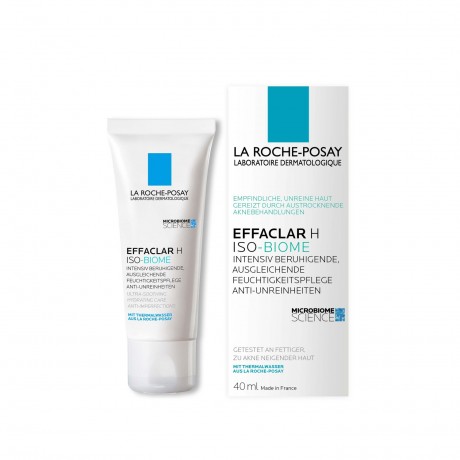 La Roche-Posay ROCHE-POSAY Effaclar H Iso-Biome Feuchtigkeitspfl.  ROCHE-POSAY Effaclar H Iso-Biome Увлажняющий крем