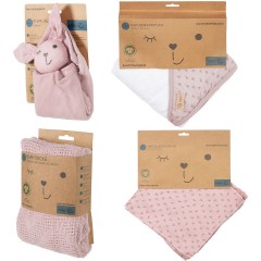 Roba Geschenkset Babypflege Lil Planet rosa Подарочный набор по уходу за ребенком Lil Planet розовый