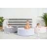 MeowBaby Ballebad 90X30cm\/200 Balle 7Cm Rund Ballepool Fur Kinder Ballebad 90X30cm/200 Balle 7cm Round Ballepool для детей