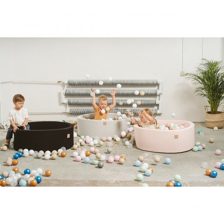 MeowBaby Ballebad 90X30cm\/200 Balle 7Cm Rund Ballepool Fur Kinder Ballebad 90X30cm/200 Balle 7cm Round Ballepool для детей