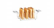 ProfiCook ProfiCook Toaster Vintage PC-TA 1194 anthrazit/chrom, 1.630 Watt, fur 4 Scheiben Toast  anthrazit/chrom Тостер ProfiCook Vintage PC-TA 1194 антрацит/хром, 1630 Вт, на 4 ломтика тостов
