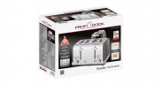 ProfiCook ProfiCook Toaster Vintage PC-TA 1194 anthrazit/chrom, 1.630 Watt, fur 4 Scheiben Toast  anthrazit/chrom Тостер ProfiCook Vintage PC-TA 1194 антрацит/хром, 1630 Вт, на 4 ломтика тостов