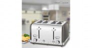 ProfiCook ProfiCook Toaster Vintage PC-TA 1194 anthrazit/chrom, 1.630 Watt, fur 4 Scheiben Toast  anthrazit/chrom Тостер ProfiCook Vintage PC-TA 1194 антрацит/хром, 1630 Вт, на 4 ломтика тостов