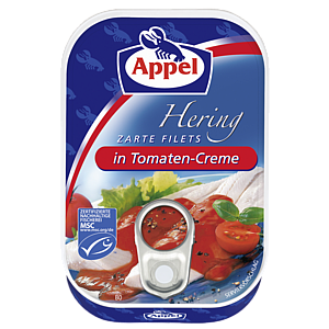 Филе сельди Appel MSC Heringsfilets томатный Крем 100г