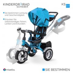 Miweba Kinderwagen Buggy Dreirad KS07 Schieber Трехколесная коляска KS07 слайдер