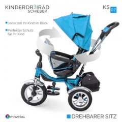 Miweba Kinderwagen Buggy Dreirad KS07 Schieber Трехколесная коляска KS07 слайдер