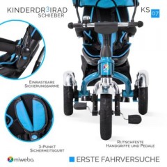 Miweba Kinderwagen Buggy Dreirad KS07 Schieber Трехколесная коляска KS07 слайдер