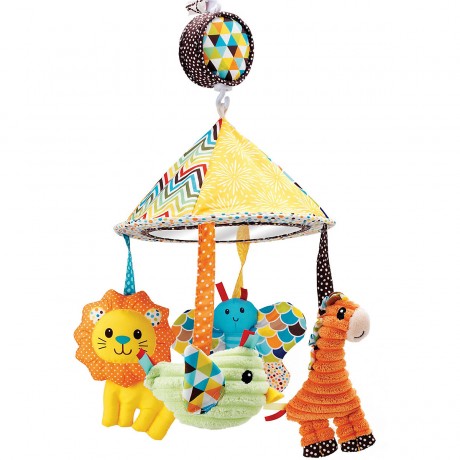 Infantino Musik-Mobile Carousel Музыкальная мобильная карусель