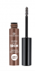 essence cosmetics Augenbrauengel make me brow eyebrow gel mascara browny brows 02, Эссенс Гелевая тушь для бровей, №02 брауни, 3,8г