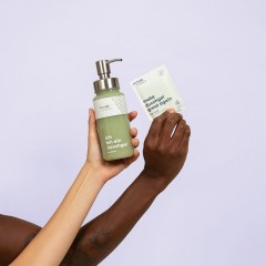 FUTURE STORIES Vorteilskit 3er Set Duschgel Pulver Wald &amp; Wellness inkl. Pumpspender  Комплект Advantage Kit из 3 порошковых гелей для душа Forest &amp;amp; Wellness, включая дозатор с помпой