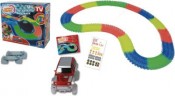 FANTASTIC TRACKS Rennstrecke mit Auto 162 Teile Autorennbahnsets Гоночная трасса с автомобилем Набор из 162 деталей для гоночной трассы