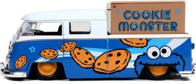 Jada Sesame Street Cookie Monster 1:24 Печенье-монстр с Улицы Сезам 1:24