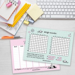 PAPIERDRACHEN Spielblock-Set: 4 Gewinnt Набор игровых блоков: 4 в ряд