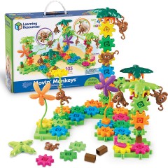 Learning Resources Gears! Gears! Gears! Kletteraffen шестерни! шестерни! шестерни! лазающие обезьяны
