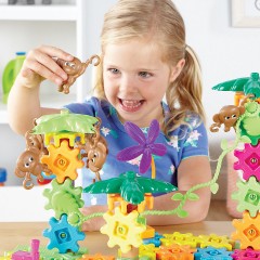 Learning Resources Gears! Gears! Gears! Kletteraffen шестерни! шестерни! шестерни! лазающие обезьяны