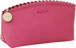 Miomojo (Миомоджо) Schminktasche Женская косметичка mit romantischem Blumenrand, rosa, 1 шт.
