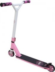 Motion Scooter Rookie, 100 mm Rollen, pink\/weiss Самокат Rookie, колеса 100 мм, розовый/белый