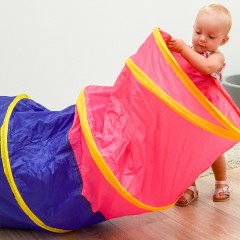 LittleTom Kinderzelt Spieltunnel Kaa 180cm mit 200 Ballen Детская палатка игровой тоннель Каа 180см с 200 шариками
