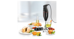 Unold Unold ESGE-Zauberstab M100 Design, Stabmixer schwarz  schwarz Волшебная палочка Unold ESGE M100, дизайн, погружной блендер черный