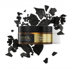 Nanoil Charcoal &amp; White Clay Hair Mask  Маска для волос с углем и белой глиной