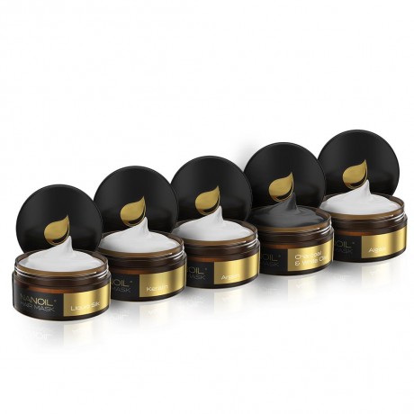 Nanoil Charcoal & White Clay Hair Mask  Маска для волос с углем и белой глиной