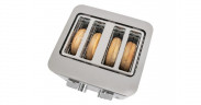 ProfiCook ProfiCook Toaster PC-TA 1252 edelstahl, 1.500 Watt, fur 4 Scheiben Toast  edelstahl Тостер ProfiCook PC-TA 1252 нержавеющая сталь, 1500 Вт, на 4 ломтика тостов
