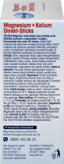 Mivolis Magnesium + Kalium Direkt-Sticks Магний + Калий в стиках для снижения утомляемости и нормальной функции мышц, 30 шт