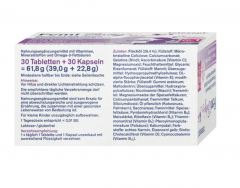 tetesept Femi Baby 30 tabletten + 30 kaps Витаминный комплекс для беременных и кормящих женщин, 30 шт