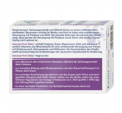tetesept Femi Baby 30 tabletten + 30 kaps Витаминный комплекс для беременных и кормящих женщин, 30 шт