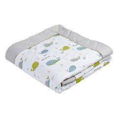 Mama Poppins Germany Premium Krabbeldecke mit Schriftzugen 120x120 cm Игровой коврик премиум-класса с надписью 120x120 см