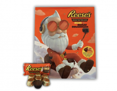 Reeses Peanut Butter Adventskalender 242g, Адвент-календарь Reese's с арахисовым маслом, 24 сладких сюрприза, 242 грамма
