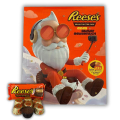 Reeses Peanut Butter Adventskalender 242g, Адвент-календарь Reese's с арахисовым маслом, 24 сладких сюрприза, 242 грамма