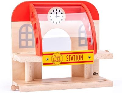 Woodyland Holzspielzeug Zubehor Bahn  Деревянный игрушечный поезд