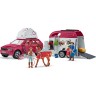 Schleich Schleich Horse Club 42535 Abenteuer mit Auto und Pferdeanhanger Schleich Horse Club 42535 приключение с автомобилем и конным прицепом