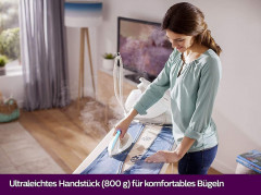 Philips Philips Dampfbugelstation Dampfbugel-Set,Dampfbugelstation, Bugelstation,Dampfbugeleisen, 1800,00 ml Wassertank, 1,8L Tank abnehmbar,Bugeleisen Dampf,Bugelstationen mit Dampfstation  Паровая гладильная станция Philips, набор для паровой глажки, па