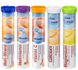Mivolis Brausetabletten SET 5x20 St., Миволис НАБОР Мультиминералы+Мультивитамины+Витамин C+Кальций+Магний, 5х20 шт