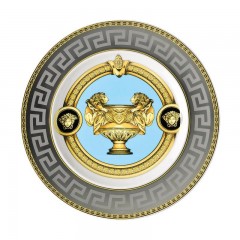 Rosenthal meets Versace Rosenthal Versace Prestige Gala Le Bleu Brotteller 18 cm Хлебная тарелка Rosenthal Versace Prestige Gala Le Bleu 18 см