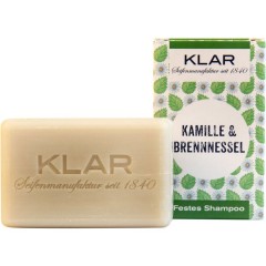 Klar Seifen Festes Shampoo Kamille &amp; Brennnessel  Бар-шампунь ромашка и крапива