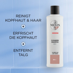 Nioxin System 3 Cleanser Shampoo  Очищающий шампунь System 3
