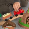 KidKraft Holzeisenbahnset Dinosaurier mit Aufbewahrungsbox Деревянный поезд динозавра с ящиком для хранения