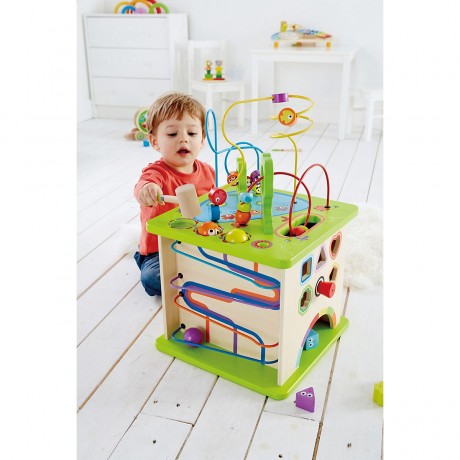 HAPE Motorikwurfel kleine Tierchen Кубик моторики мелких животных